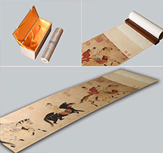 牡丹馆藏书画复制博物馆书画复制服务